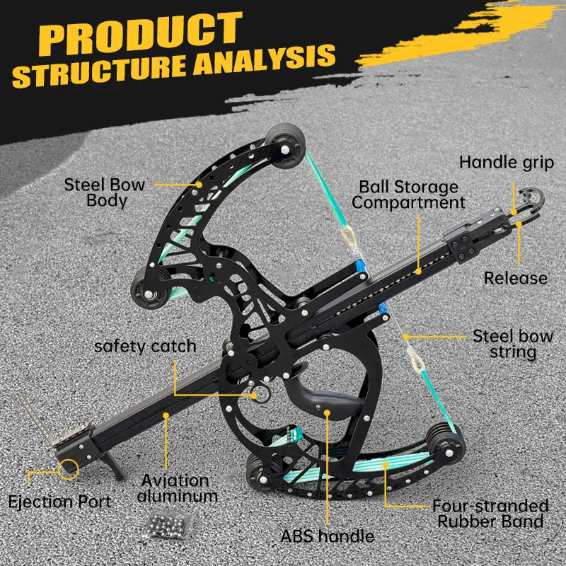 Wyvern Gen 3 All Metal Compound Bow For Target Practice