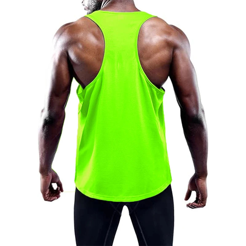 Men's Quick-Dry Running Tank Top For Sports And Fitness