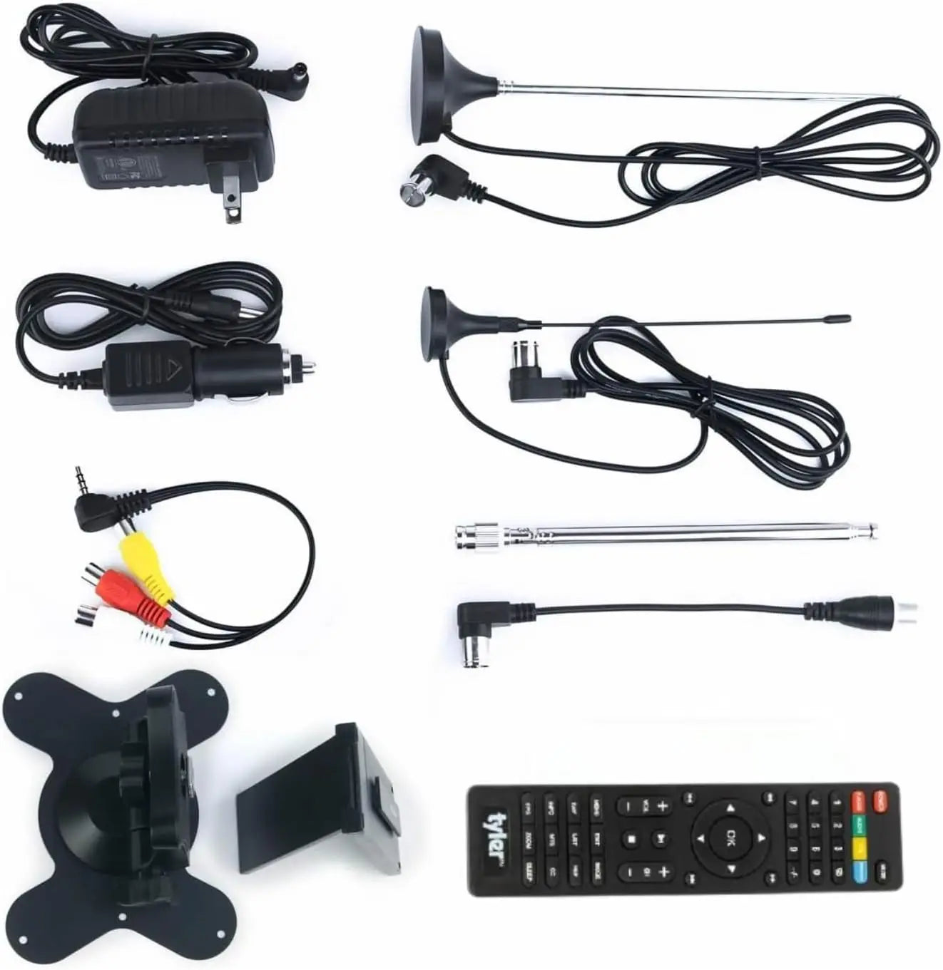 XMSJ Portable LCD TV Monitor With Rechargeable Battery And HDMI USB Input