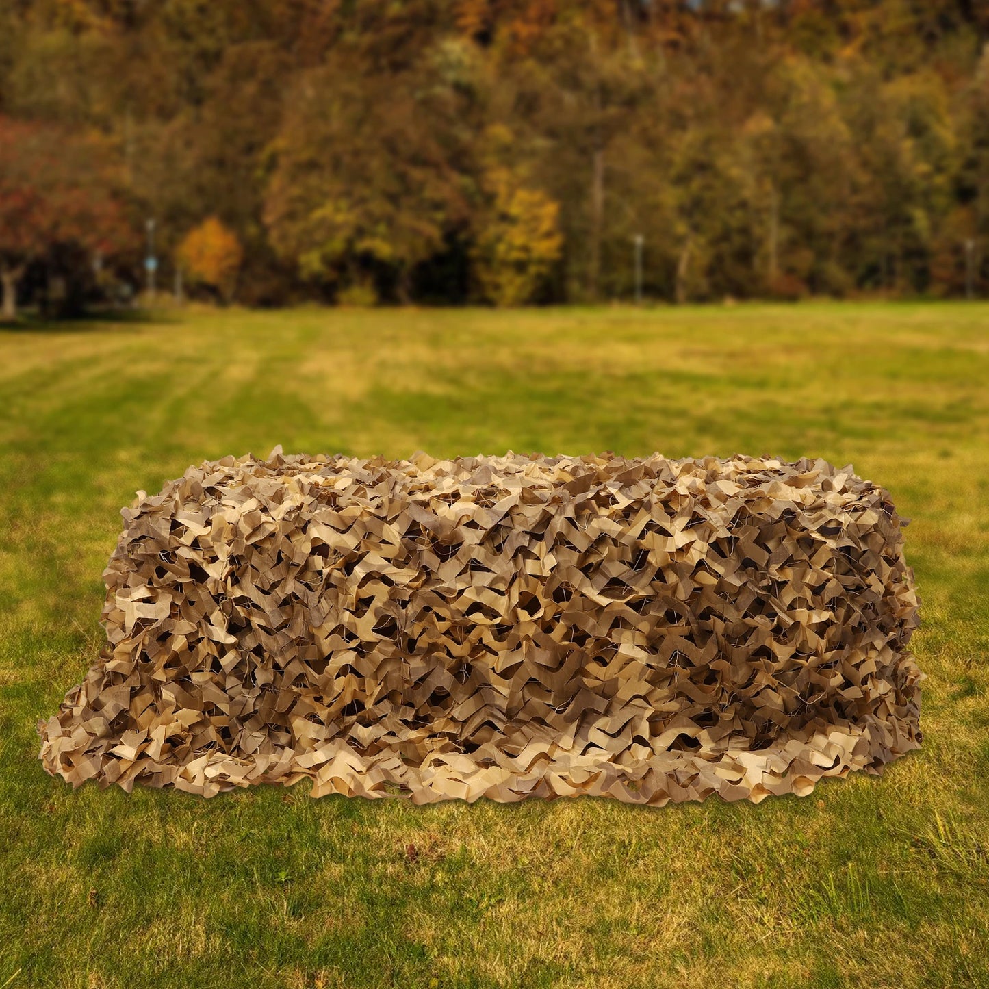 Camouflage Netting Camping Blind for Hunting and Outdoors
