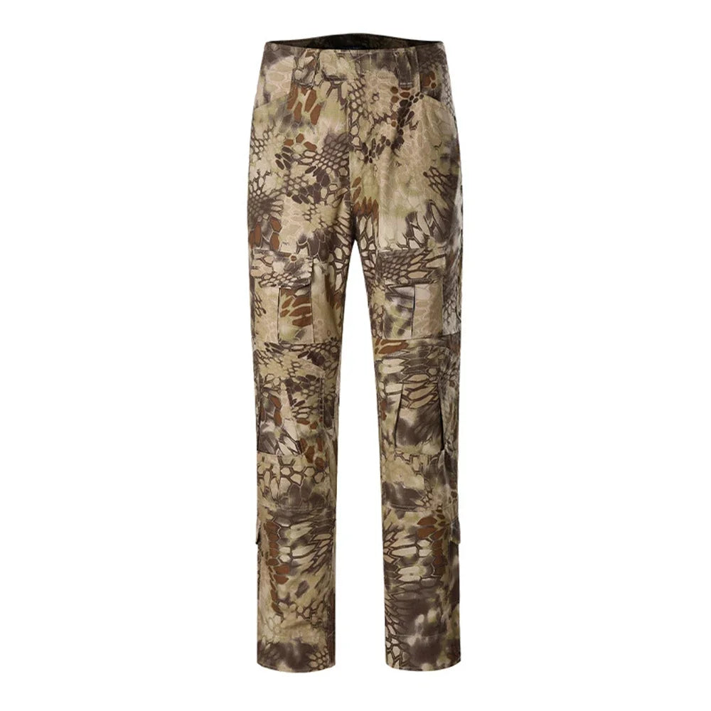 NONECN Combat Pants Tactical Camouflage Multicam Trekking Trousers