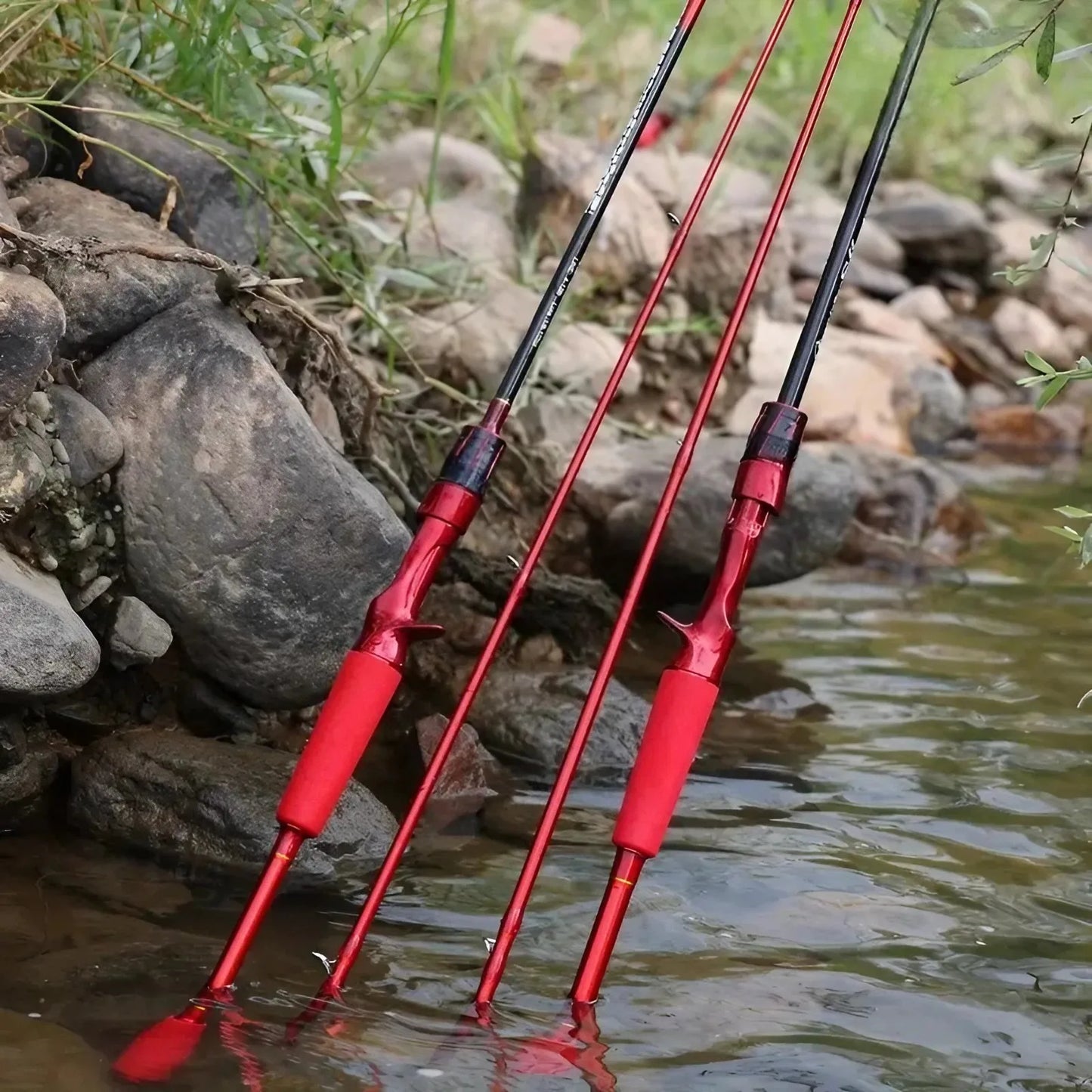 Carbon Fiber Fly Fishing Rod Ultralight With Ceramic Guides