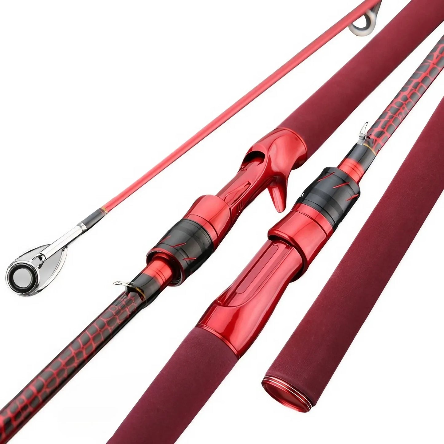 Carbon Fiber Fly Fishing Rod Ultralight With Ceramic Guides