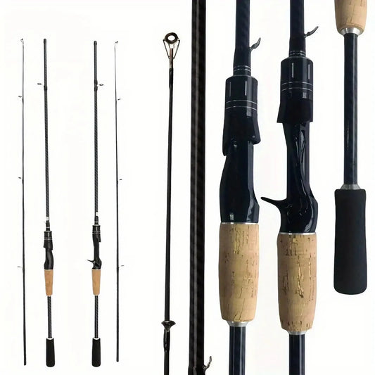 Carbon Fiber Fly Fishing Rod, Two Section, Ultra Lightweight