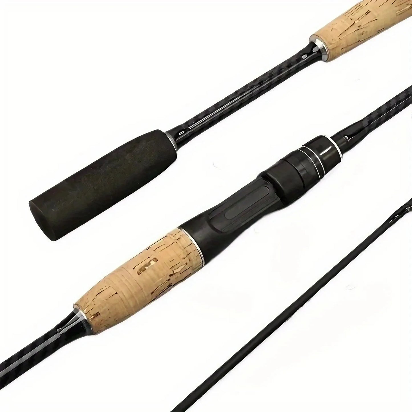 Carbon Fiber Fly Fishing Rod, Two Section, Ultra Lightweight