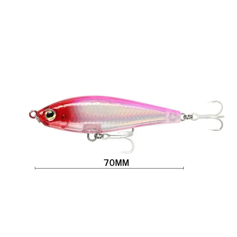 DKSTINYE Pencil Minnow Wobbler Lure Saltwater Trout Fishing
