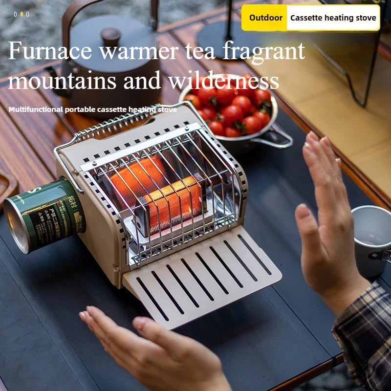 NONED Outdoor Mini Gas Stove Heater Portable Camping And Fishing