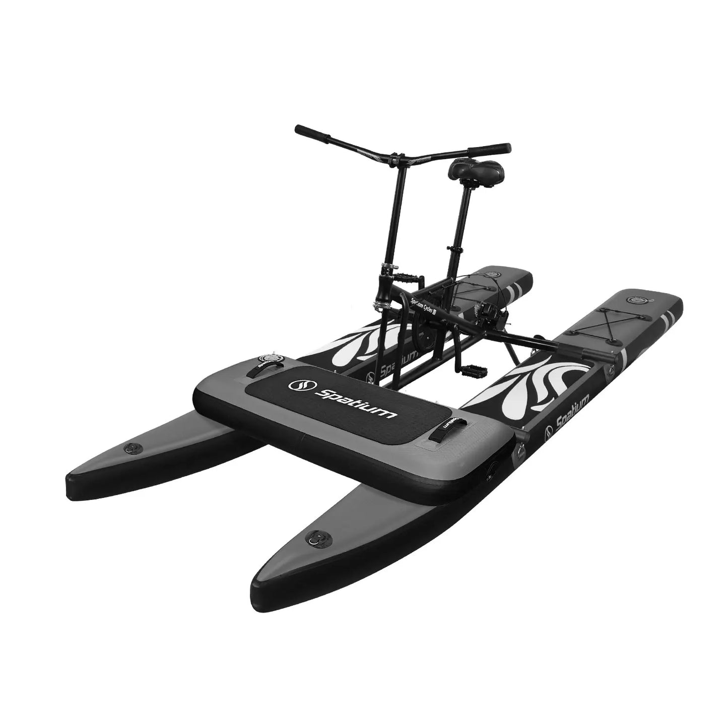 Spatium Water Bike 2.0 Inflatable Pedal Boat for Lake Fishing