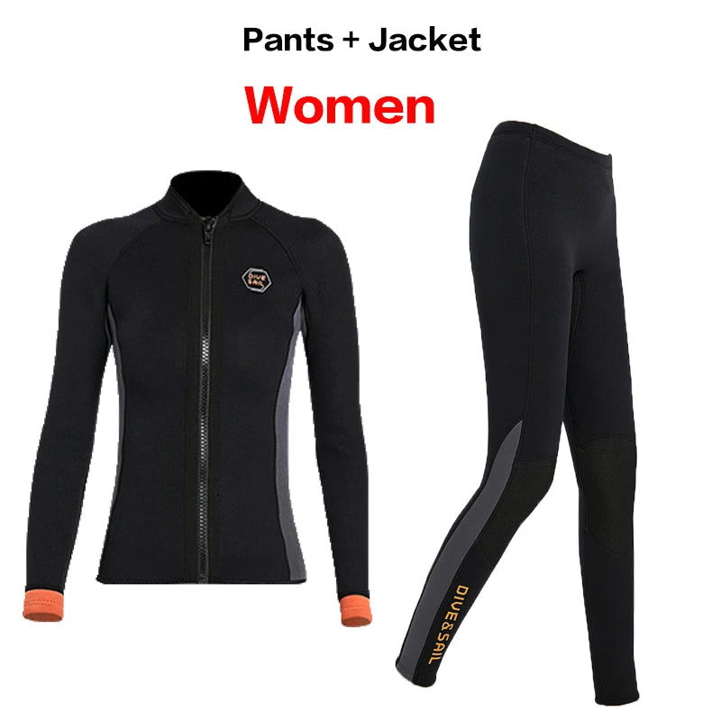 DIVE SAIL CN 3mm Neoprene Wetsuit For Men And Women