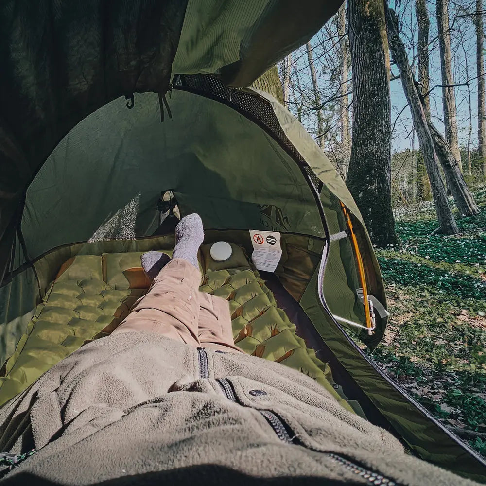 Night Cat Hammock Tent With Mosquito Net Waterproof Rainfly Storage