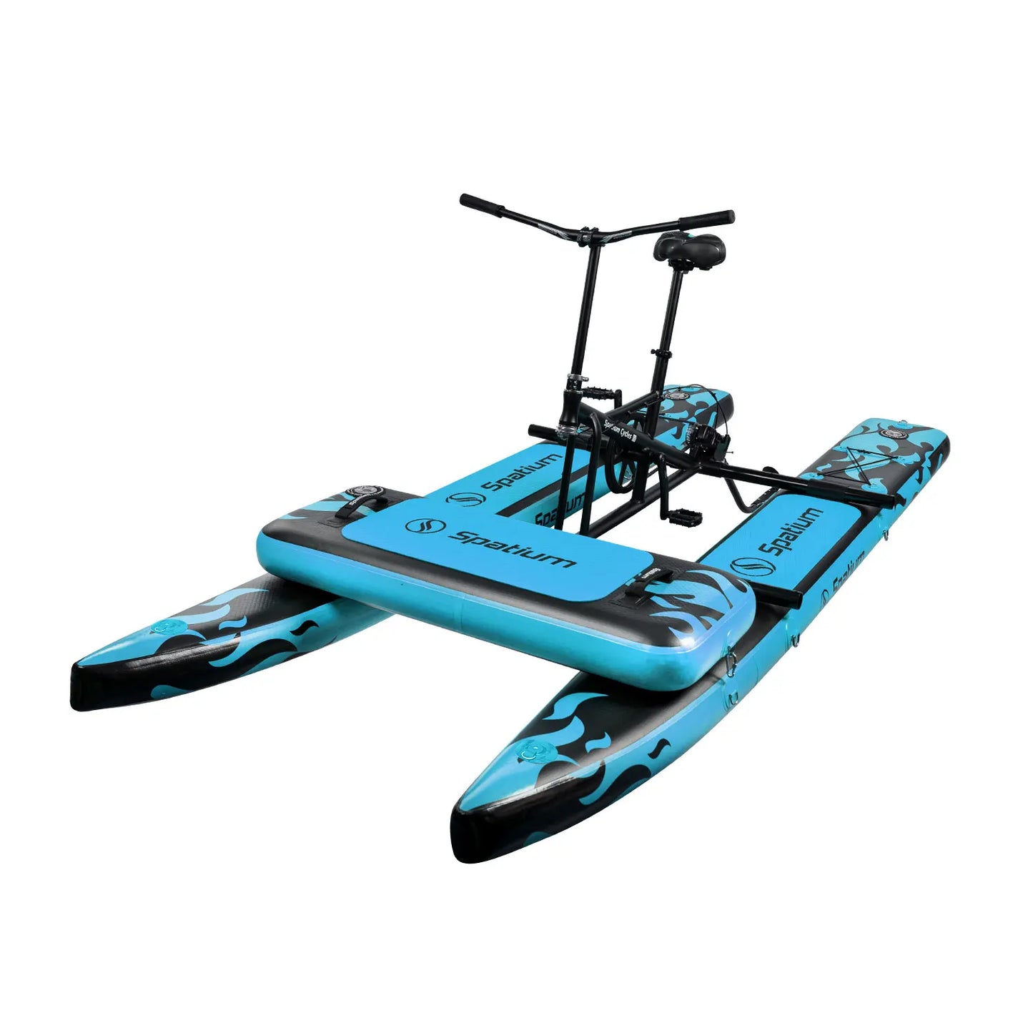Spatium Water Bike 2.0 Inflatable Pedal Boat for Lake Fishing