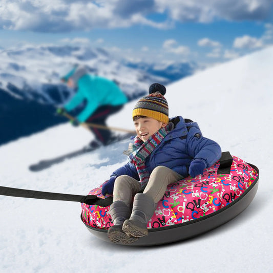 Oxford Cloth Inflatable Snow Sled 100-180kg Load Capacity