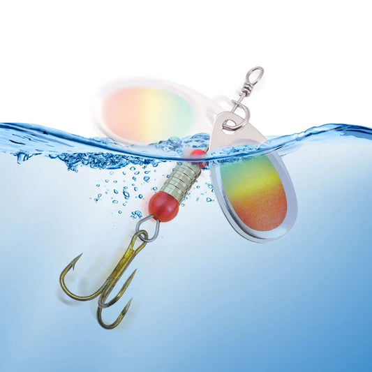 16Pcs Metal Spoon Spinner Lures Kit 3G Bass Pike Trout