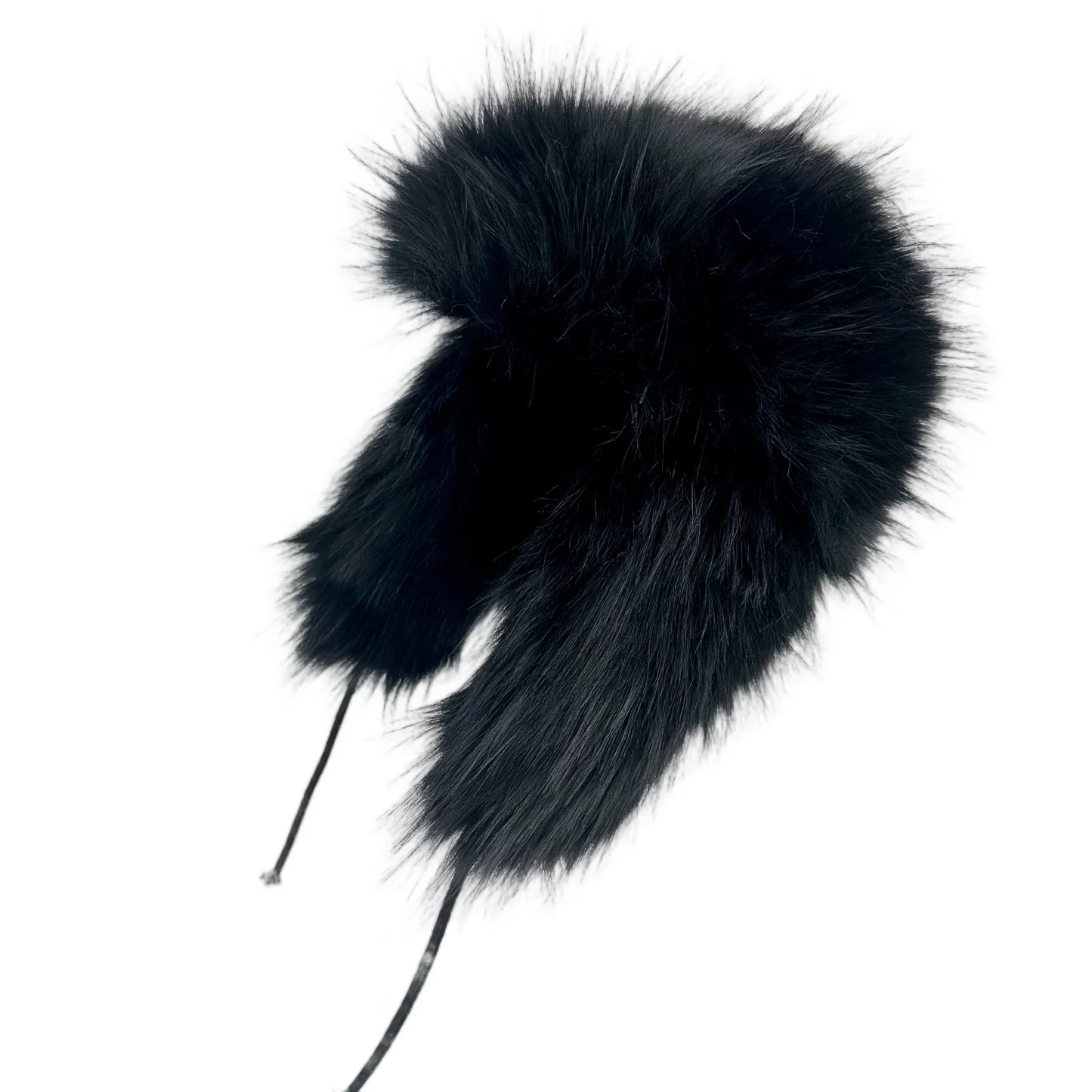 Winter Faux Fur Bomber Hat For Women Russian Style Beanie