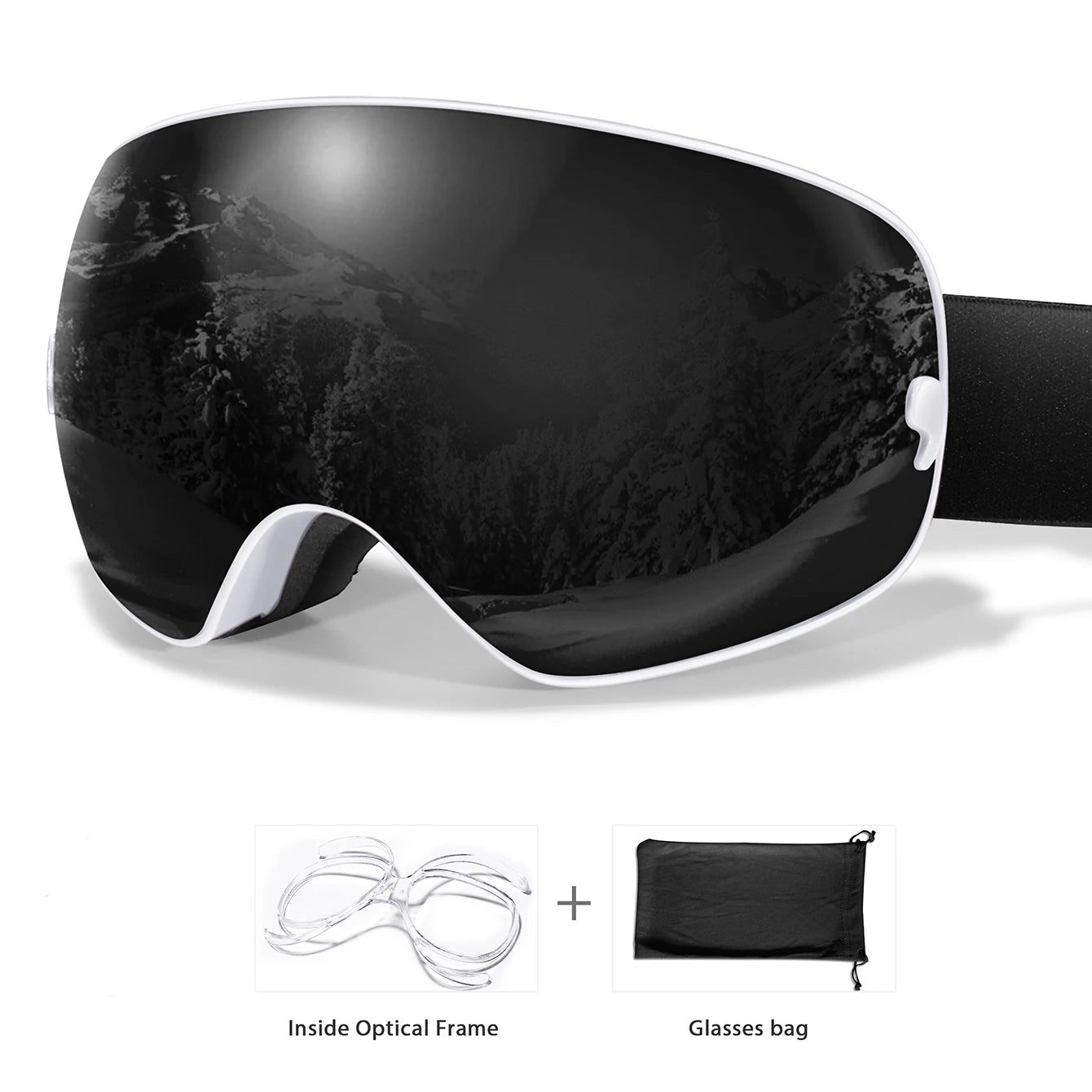 Winter Ski Goggles UV400 Anti Fog Men Women Teens Eyewear