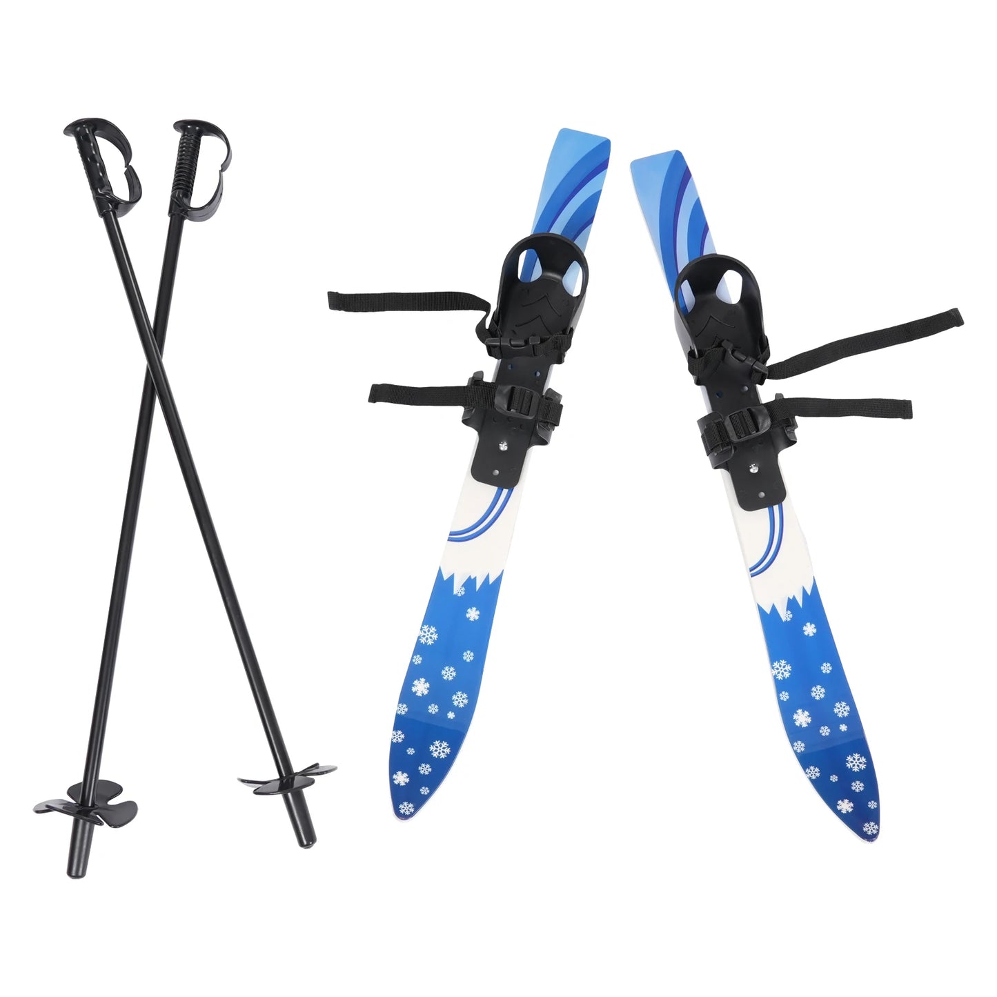 Kids Ski Set With Poles Snowblade For 2-8 Years Old