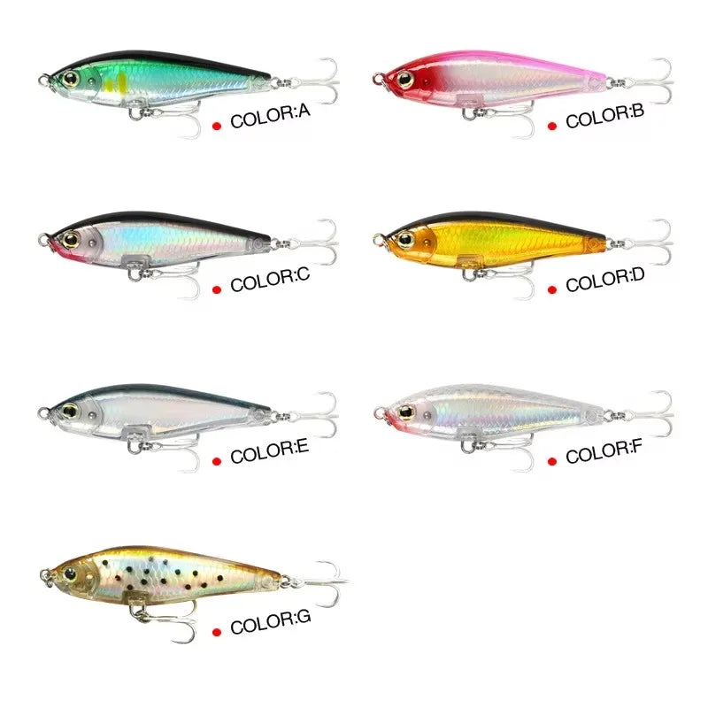 DKSTINYE Pencil Minnow Wobbler Lure Saltwater Trout Fishing