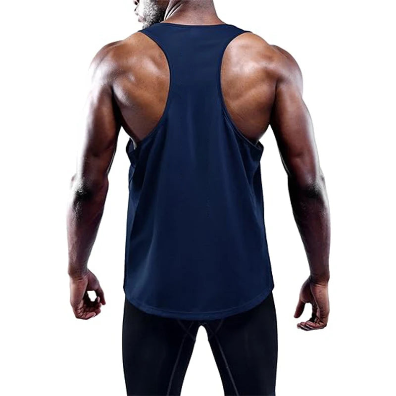 Men's Quick-Dry Running Tank Top For Sports And Fitness