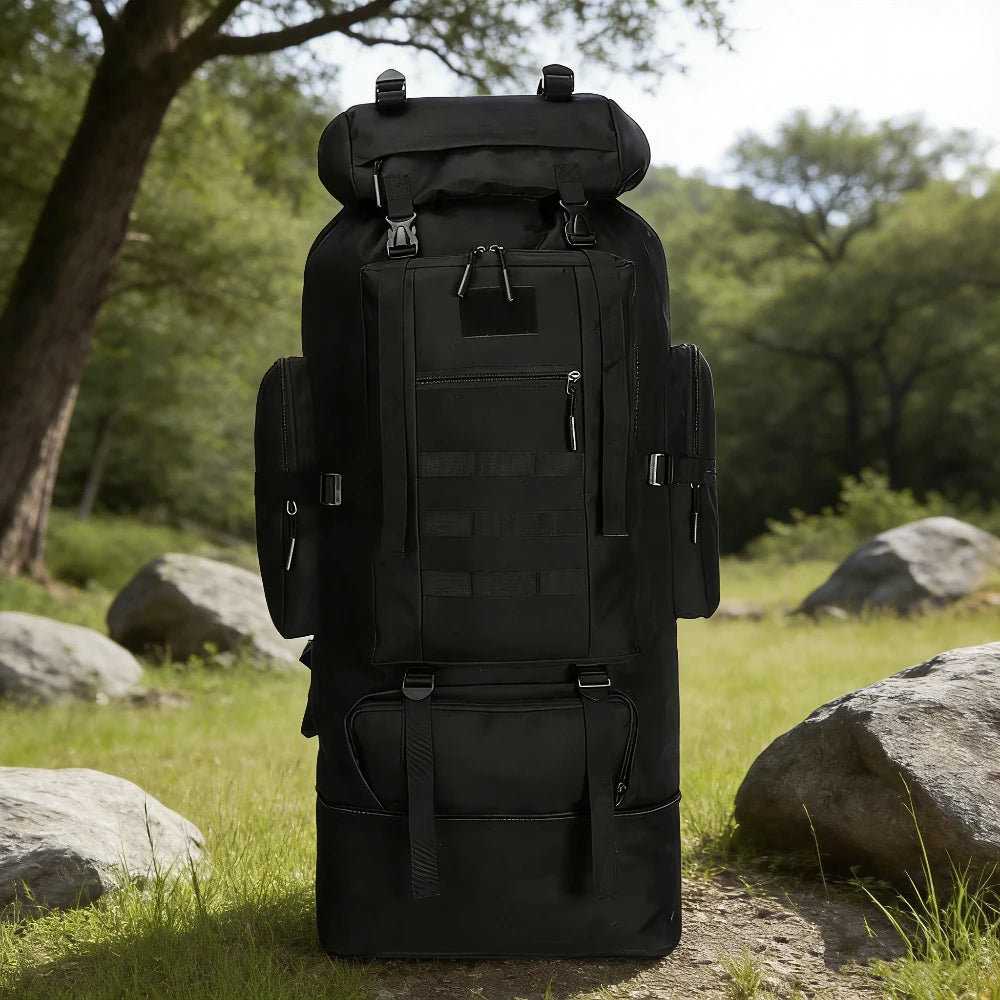 JUMAHECN Outdoor High Capacity Oxford Backpack for Hiking and Camping
