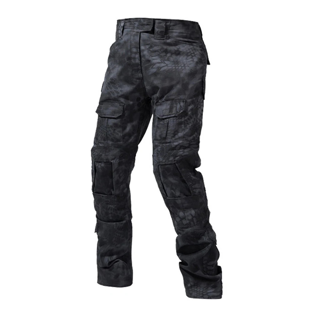 NONECN Combat Pants Tactical Camouflage Multicam Trekking Trousers
