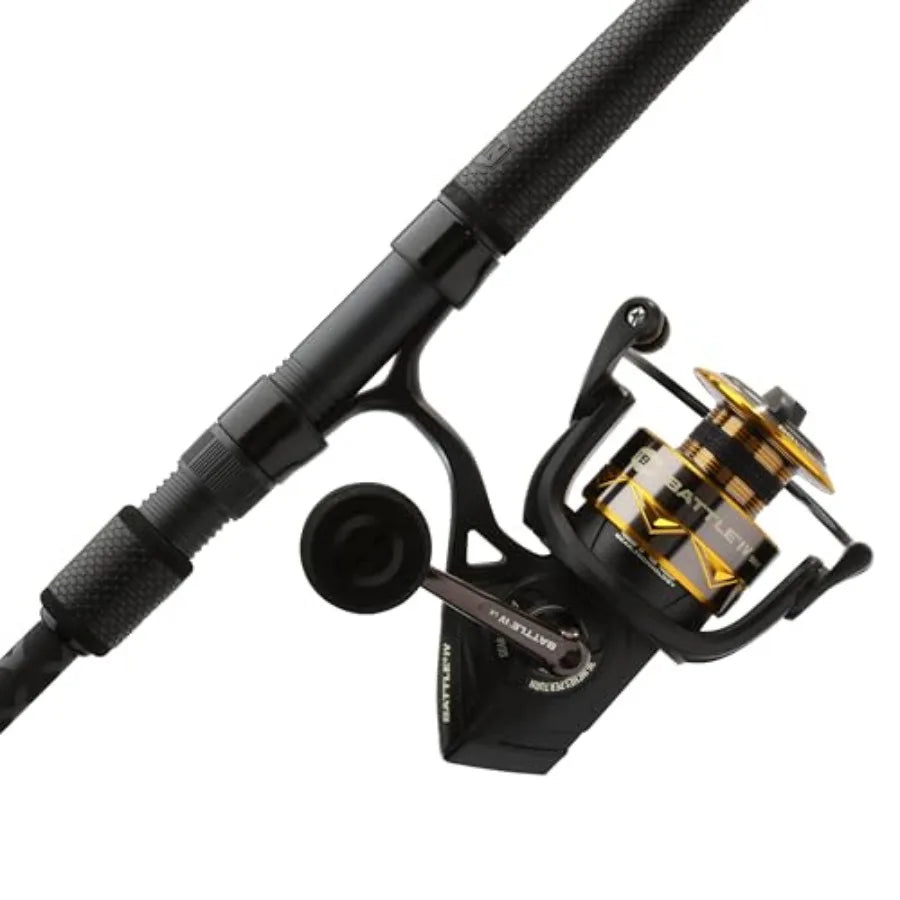 XMSJ Spinning Reel And Rod Combo For Saltwater Fishing