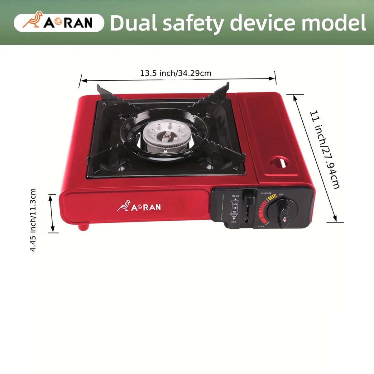Portable Cassette Stove 2900W Gas Grill For Outdoor Camping