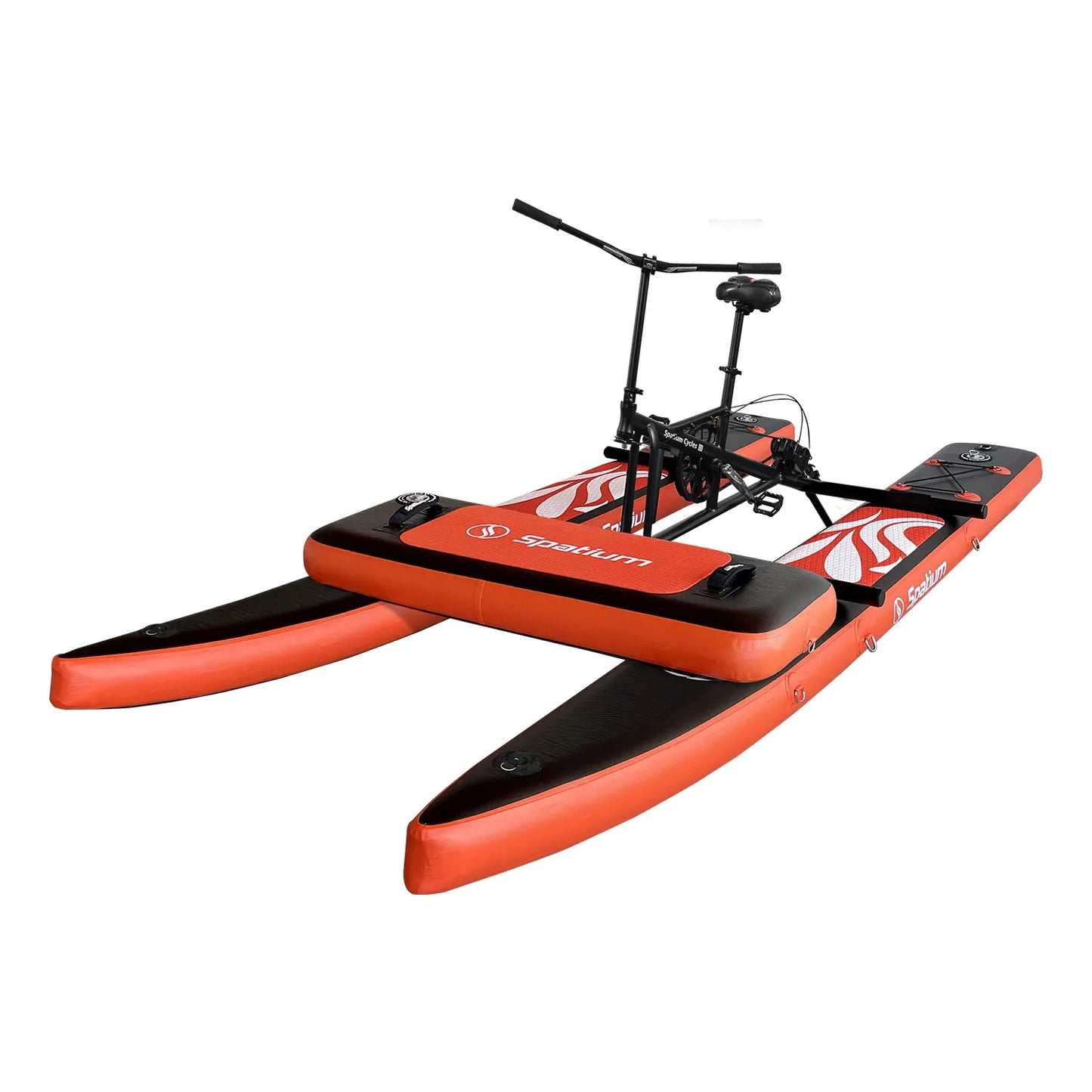 Spatium Water Bike 2.0 Inflatable Pedal Boat for Lake Fishing