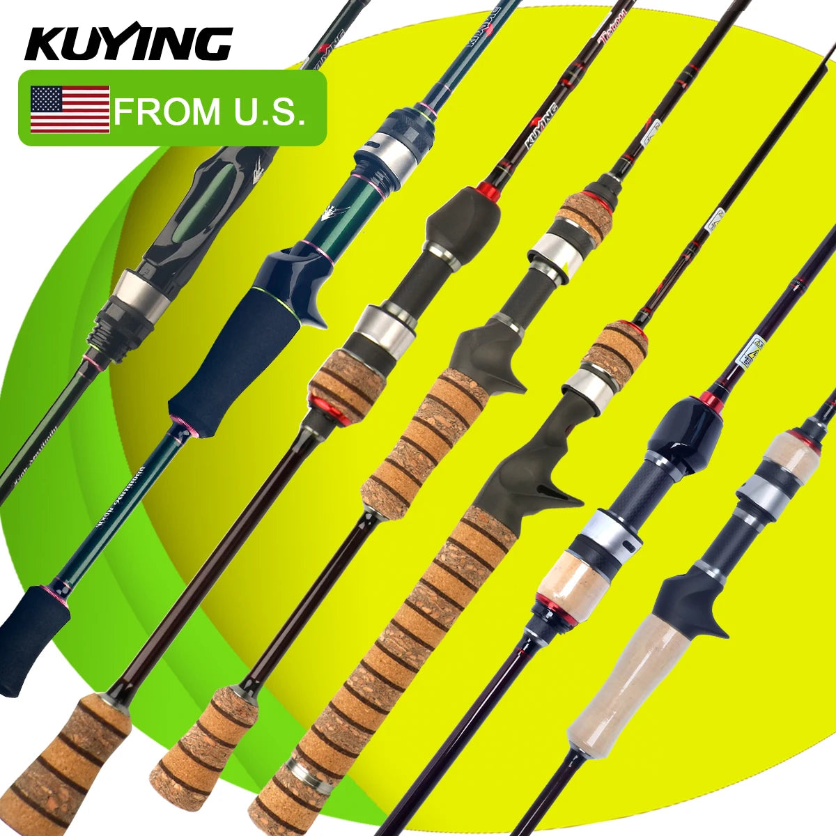 Kuying Carbon Fishing Lure Rod Teton TTC Series Pro