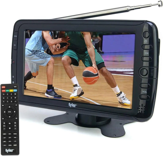 XMSJ Portable LCD TV Monitor With Rechargeable Battery And HDMI USB Input