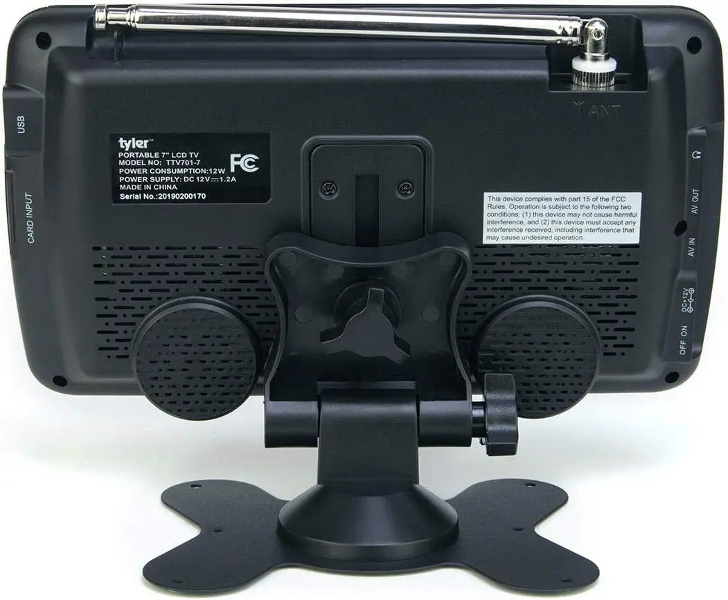 XMSJ Portable LCD TV Monitor With Rechargeable Battery And HDMI USB Input