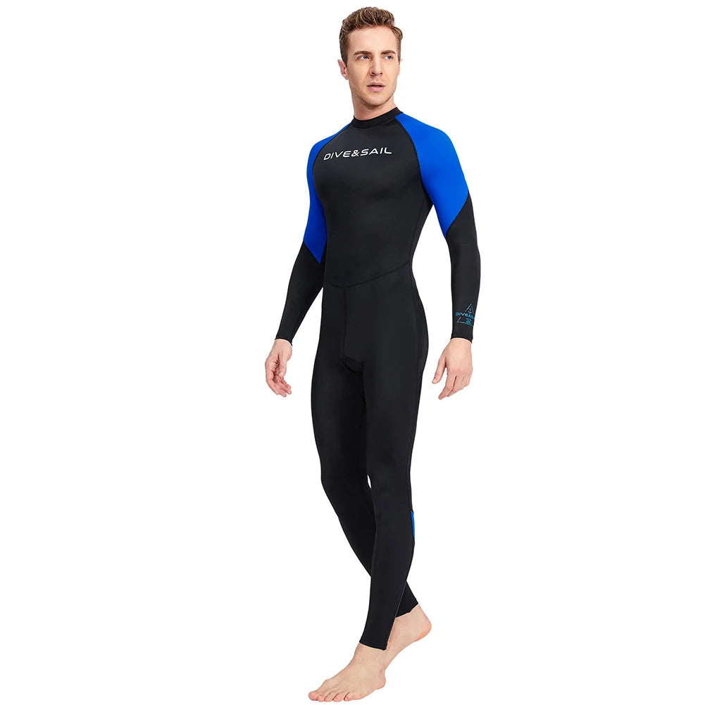 Shunmaii Mens Thermal Wetsuit for Scuba Diving and Water Sports
