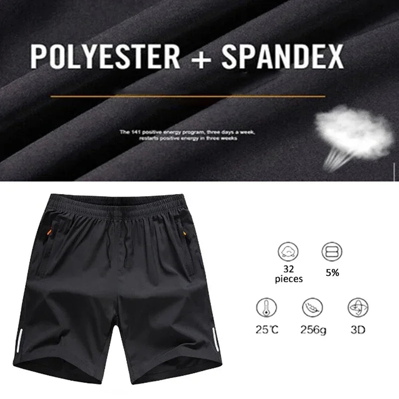 NONECN Ice Breathable Running Shorts For Women Lightweight Polyester