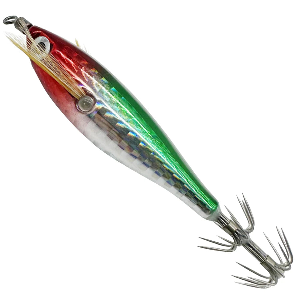 VKTECH Luminous Squid Jig Hooks Lures For Fishing Tackle