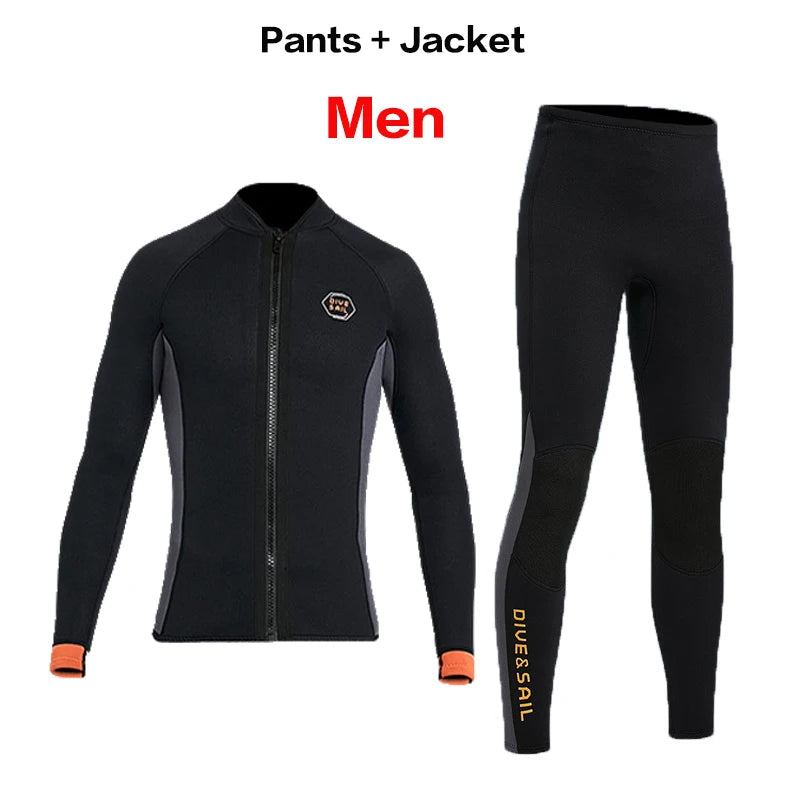 DIVE SAIL CN 3mm Neoprene Wetsuit For Men And Women