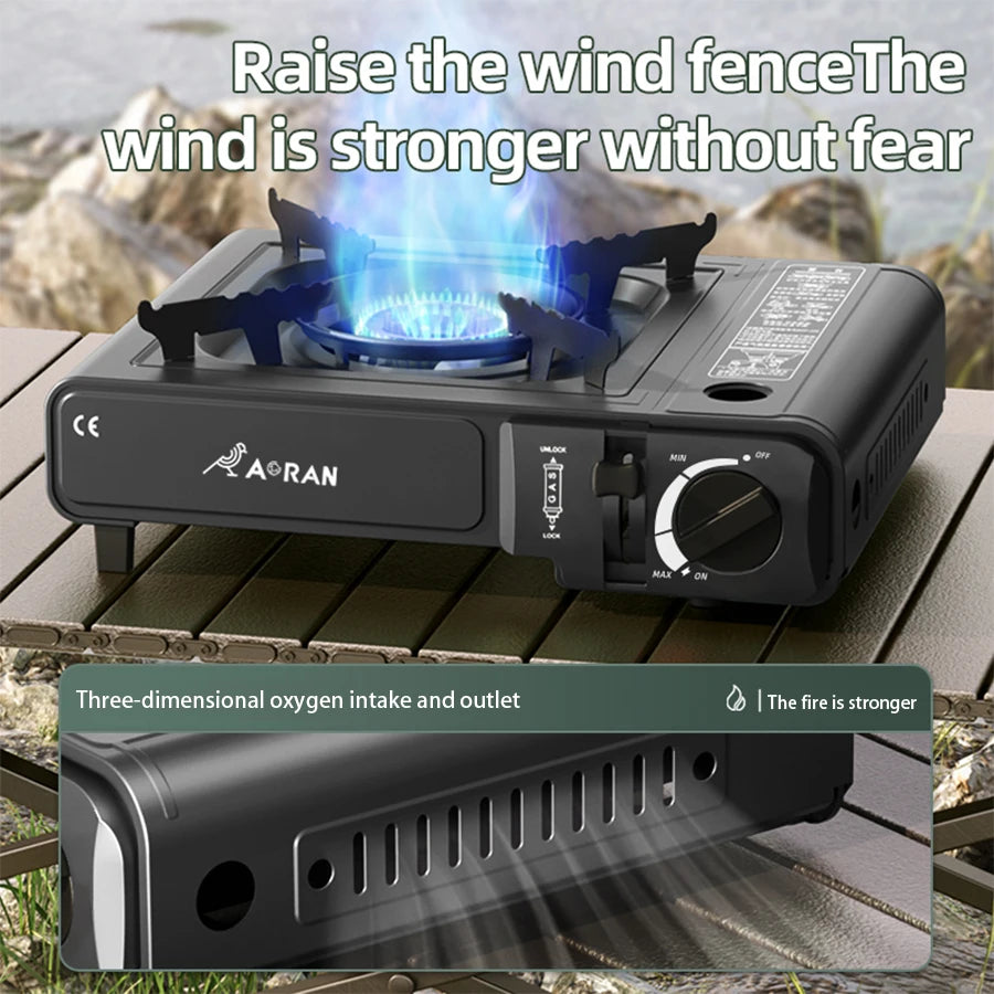 Portable Cassette Stove 2900W Gas Grill For Outdoor Camping