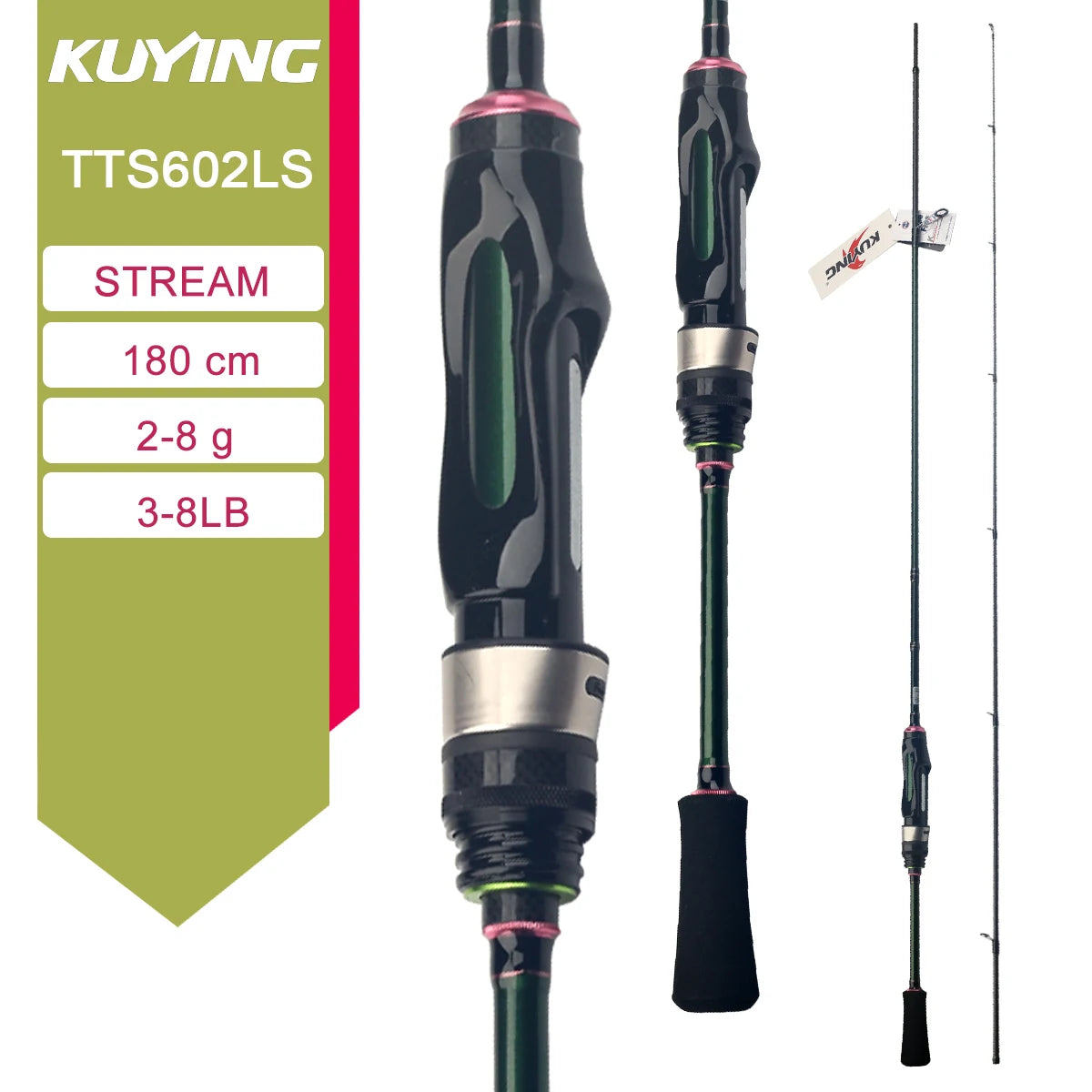 Kuying Carbon Fishing Lure Rod Teton TTC Series Pro
