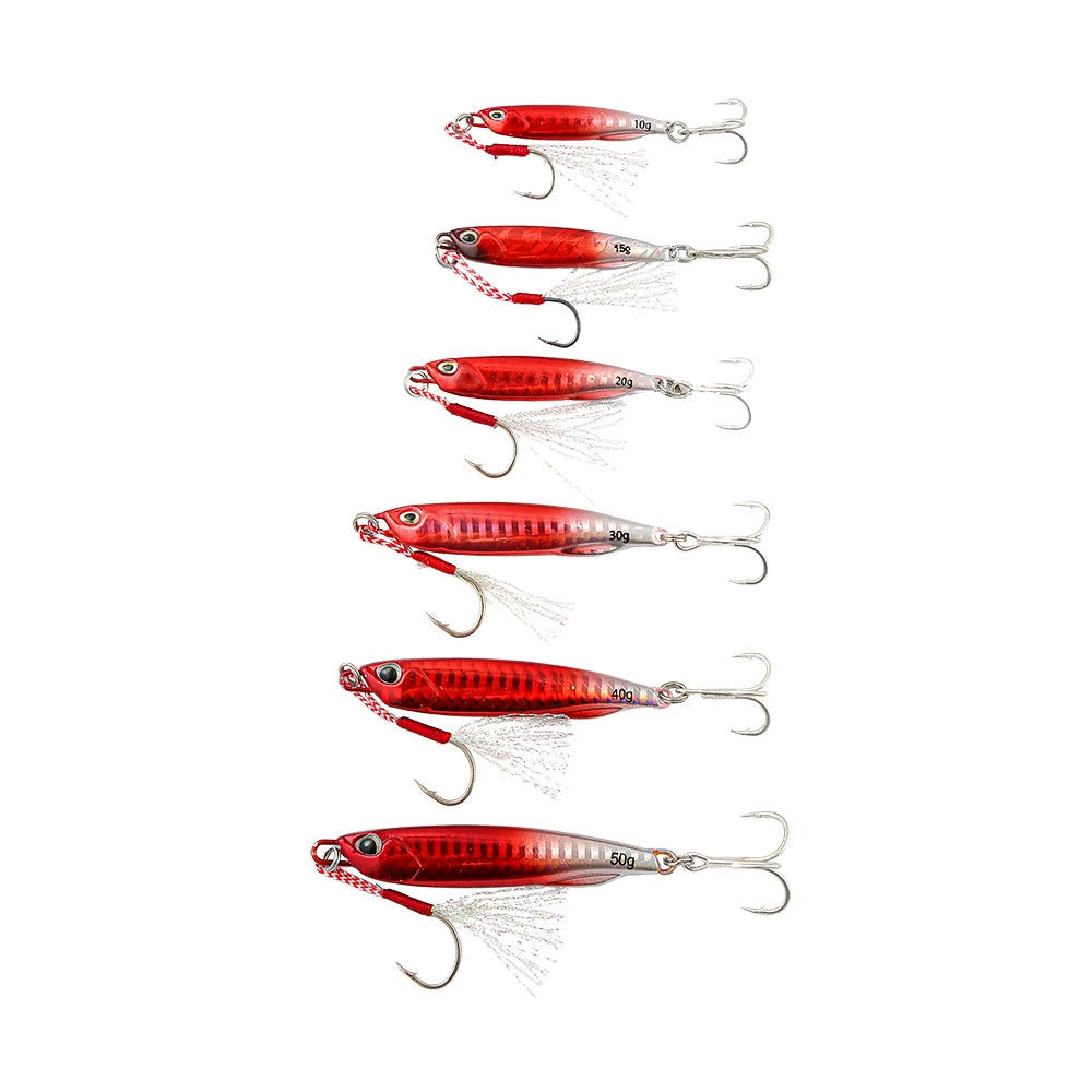 Japen Metal Cast Jig Spoon Lure For Shore Fishing Bass