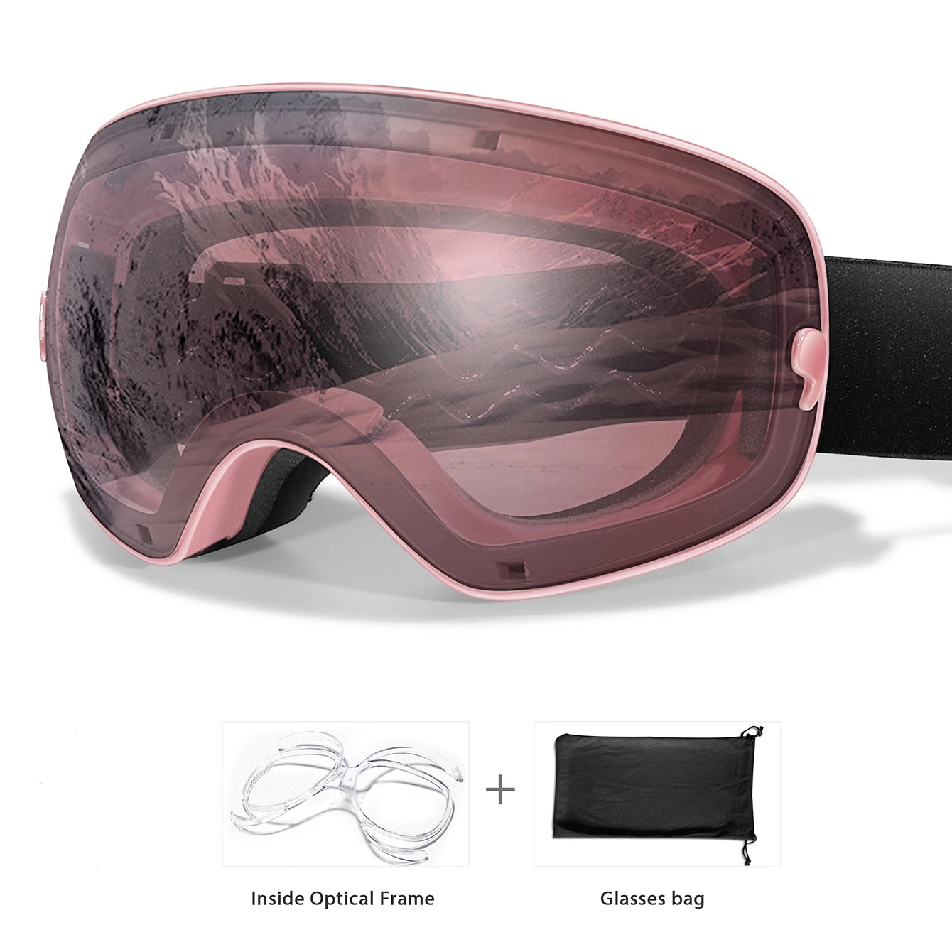 Winter Ski Goggles UV400 Anti Fog Men Women Teens Eyewear