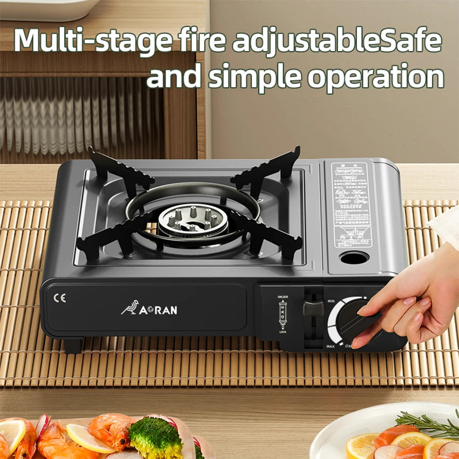Portable Cassette Stove 2900W Gas Grill For Outdoor Camping