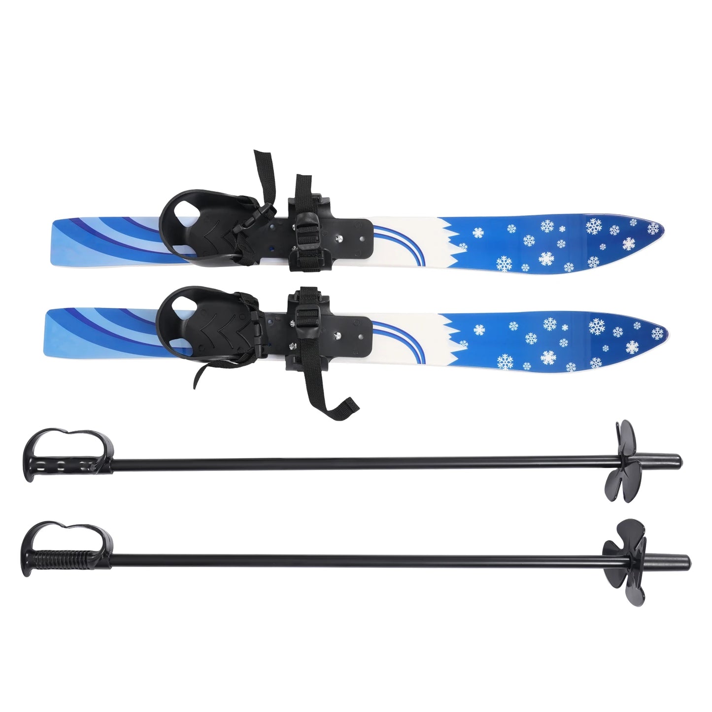 Kids Ski Set With Poles Snowblade For 2-8 Years Old