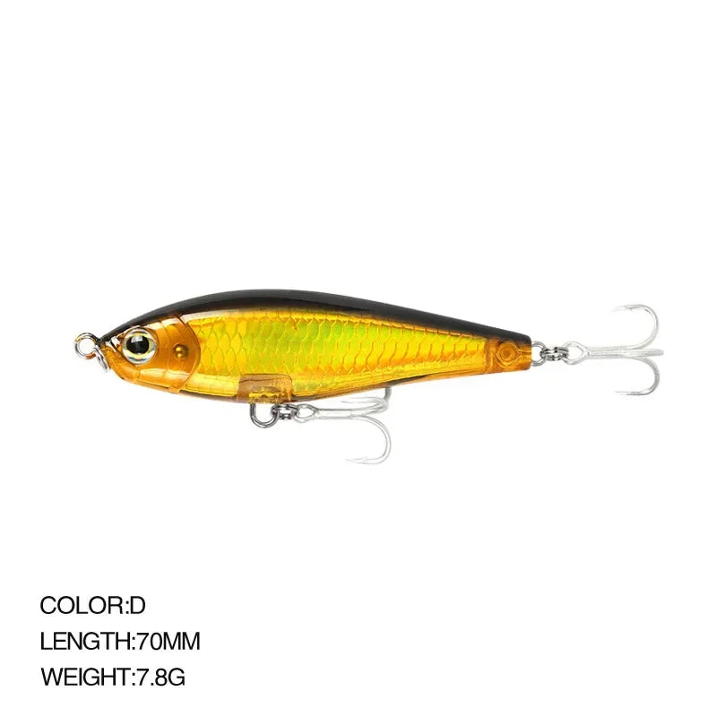DKSTINYE Pencil Minnow Wobbler Lure Saltwater Trout Fishing