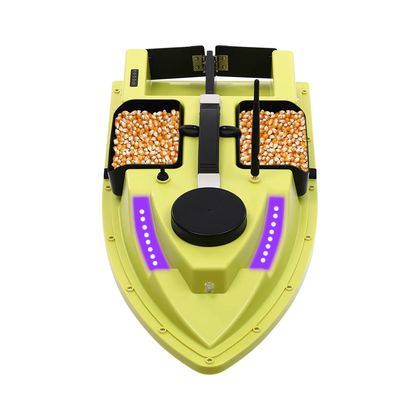 Bait Boat With Four Compartments And Dual Copper Motors For Fast Stable Sailing