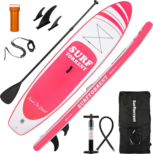 YTYIN Inflatable Stand Up Paddle Board With Accessories For Beginners