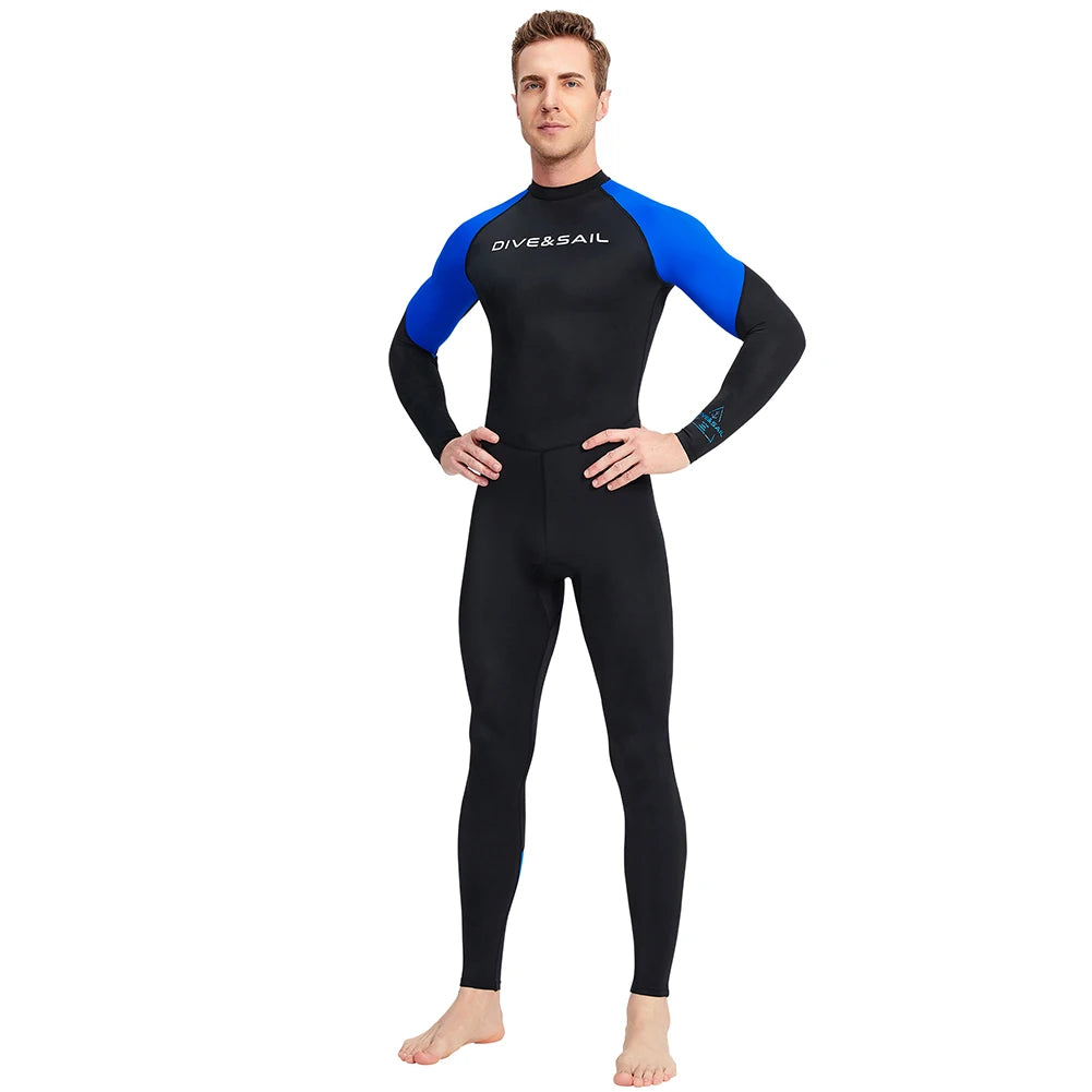 Shunmaii Mens Thermal Wetsuit for Scuba Diving and Water Sports