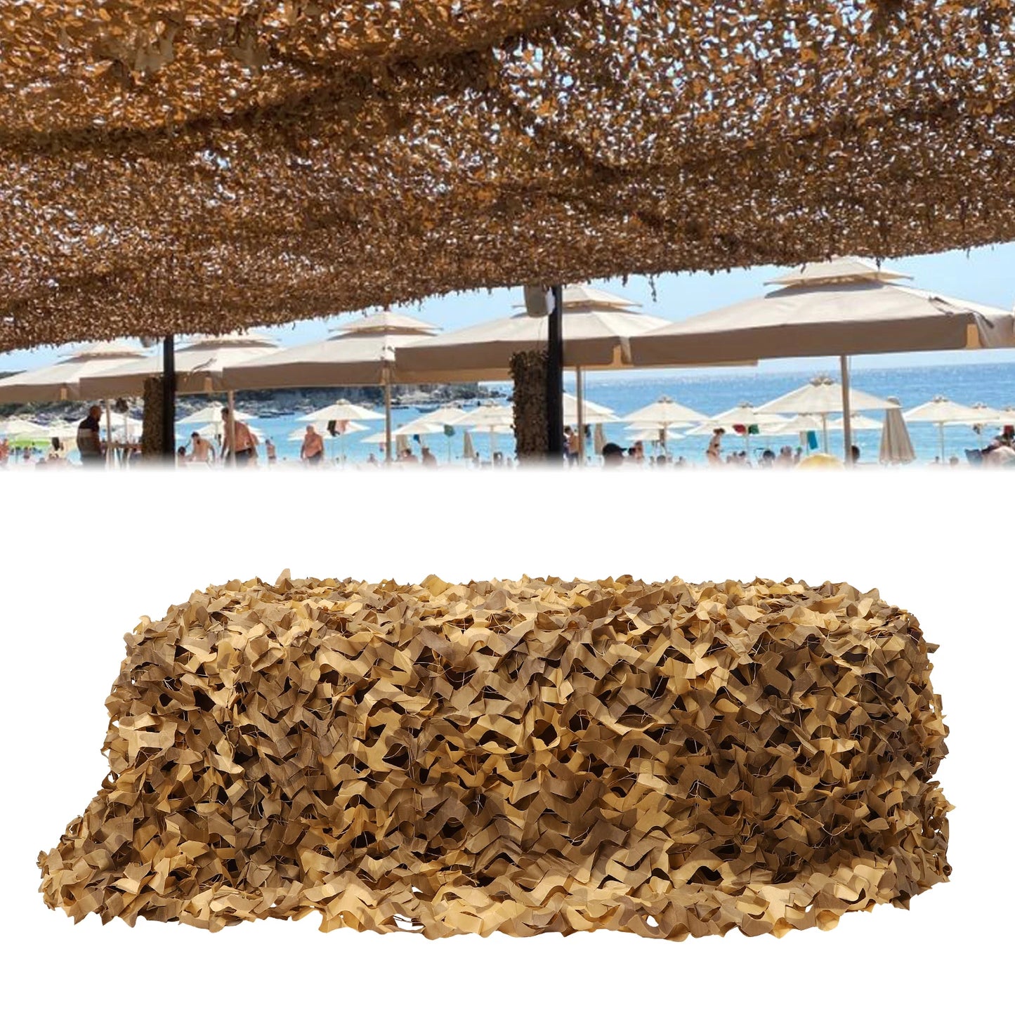 Camouflage Netting Camping Blind for Hunting and Outdoors