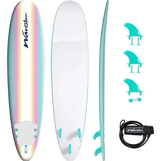 YTYIN Classic Soft Foam Surfboard For Adult Beginners