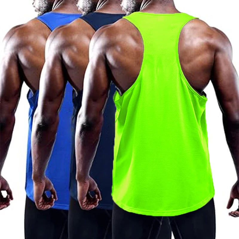 Men's Quick-Dry Running Tank Top For Sports And Fitness