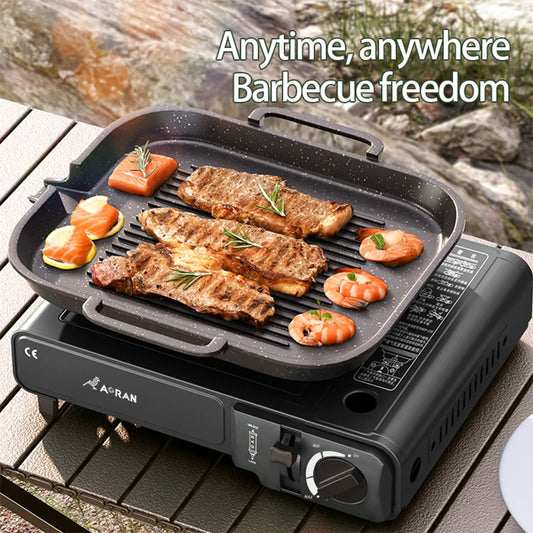 Portable Cassette Stove 2900W Gas Grill For Outdoor Camping