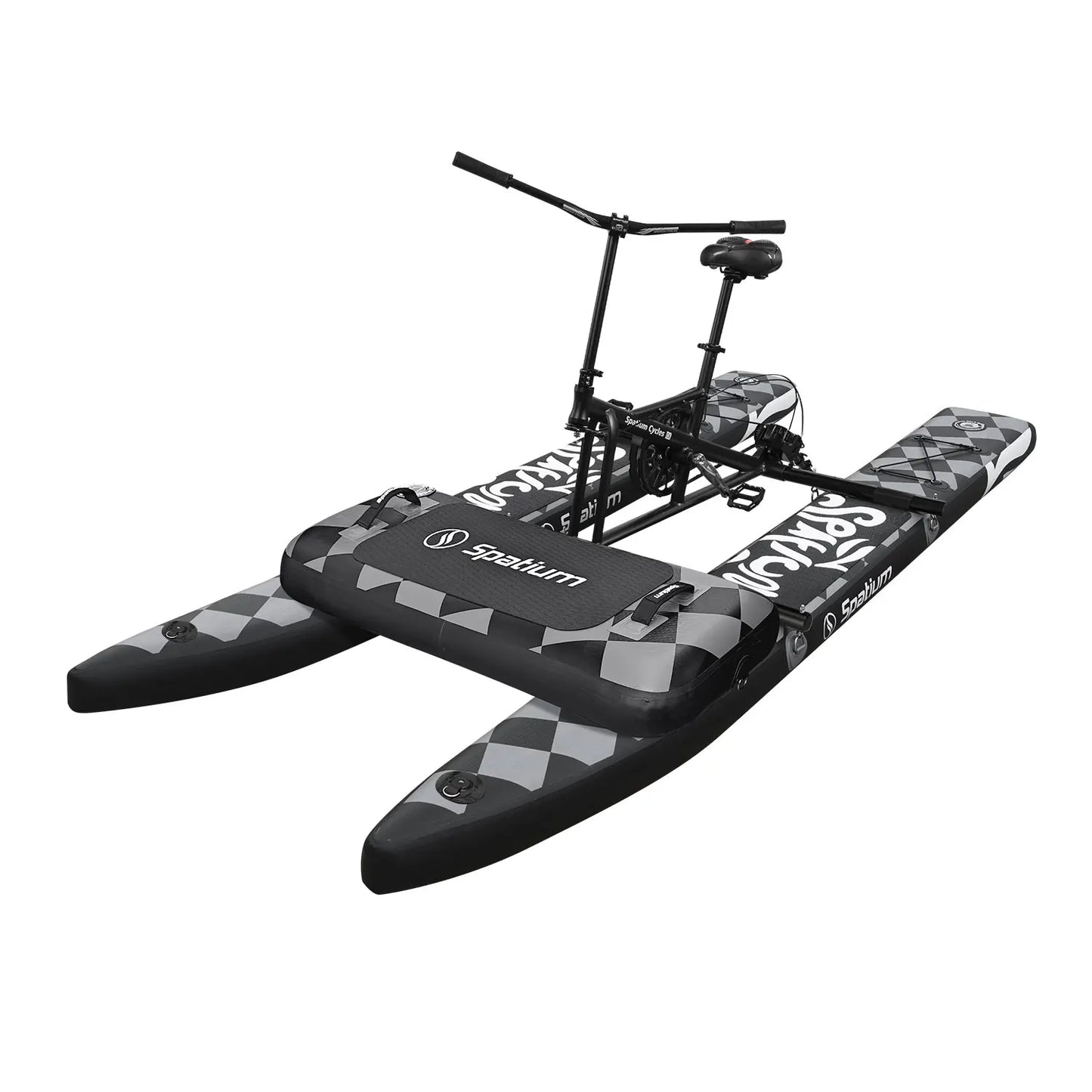 Spatium Water Bike 2.0 Inflatable Pedal Boat for Lake Fishing
