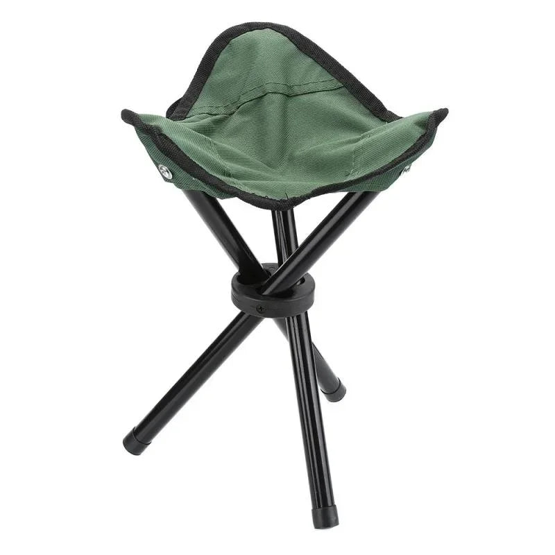 Portable Outdoor Folding Triangular Stool for Fishing and Camping